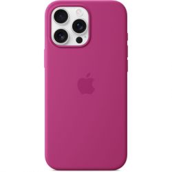     Apple iPhone16 Pro Max Silicone Case with MagSafe - Fuchsia (MYYX3ZM/A) -  3