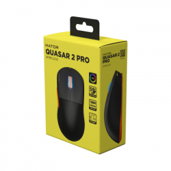  Hator Quasar 2 Pro Wireless/Bluetooth/USB Black/Orange (HTM560BO) -  5