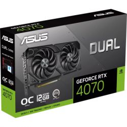  ASUS GeForce RTX4070 12Gb DUAL OC EVO (DUAL-RTX4070-O12GD6-EVO) -  12