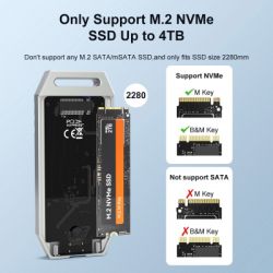   Maiwo M.2 SSD NVMe 2280 - USB4.0 Type-C 40Gbps (K1695) -  9