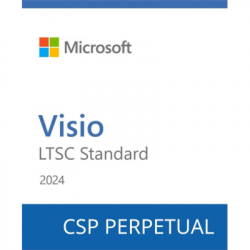   Microsoft Visio LTSC Standard 2024 Commercial Software, Perpetual (DG7GMGF0PN42_0002)