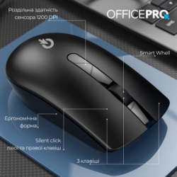  OfficePro M175B Silent Click Wireless Black (M175B) -  6