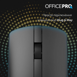  OfficePro M175B Silent Click Wireless Black (M175B) -  8