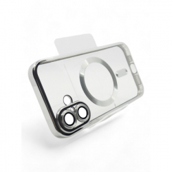     BeCover TPU Chrome Case (MagSafe)  Apple iPhone 16 Plus Silver (712078) -  3