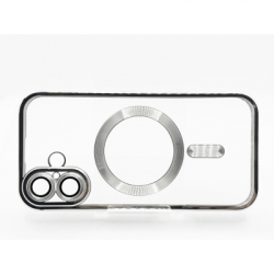     BeCover TPU Chrome Case (MagSafe)  Apple iPhone 16 Plus Silver (712078) -  4