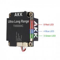  (VTX) AKK Ultra Long Range 5W 4.9G-6G 96CH (TX5000AC) -  7