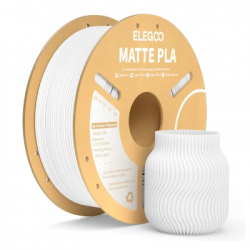   3D- ELEGOO PLA matte 1, 1.75, white (50.203.0251)