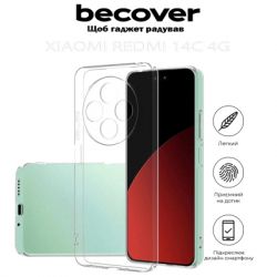     BeCover Xiaomi Redmi 14C 4G Transparancy (712226) -  4