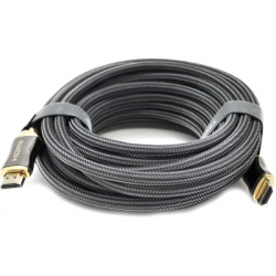   HDMI to HDMI 10.0m v2,0, OD-8.0mm 2K * 4K VEGGIEG (YT-HDMI(M)/(M)HX-10)