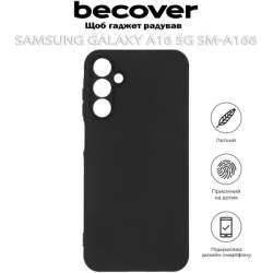     BeCover Samsung Galaxy A16 5G SM-A166 Black (712066) -  4