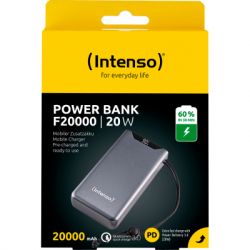   Intenso F20000 20000mAh PD/18W, QC3.0, grey (7332054) -  4