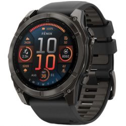 - Garmin fenix 8 51mm,AMOLED,Saph,CrbnGryTi/Blk,Blk/PebbleGryBnd (010-02905-21)