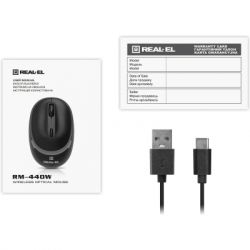  REAL-EL RM-440W Wireless/Bluetooth Black (EL123200045) -  9