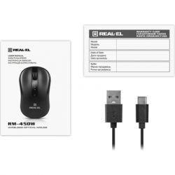  REAL-EL RM-450W Wireless/Bluetooth Black/Gray (EL123200046) -  10