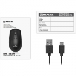  REAL-EL RM-460W Wireless/Bluetooth Black (EL123200048) -  9