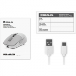  REAL-EL RM-480W Wireless/Bluetooth White (EL123200050) -  7