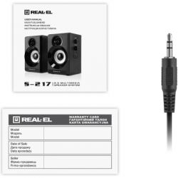   REAL-EL S-217 Black (EL121200013) -  9