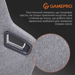   GamePro GC900DG Size XL Fabric Dark Grey (GC900DG) -  12