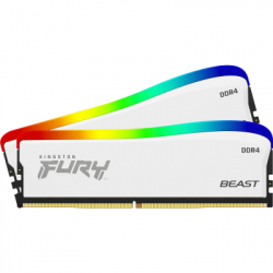  '  ' DDR4 16GB (2x8GB) 3200 MHz Beast White RGB SE Kingston Fury (ex.HyperX) (KF432C16BWAK2/16) -  2