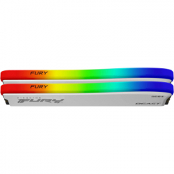  '  ' DDR4 16GB (2x8GB) 3600 MHz Beast White RGB SE Kingston Fury (ex.HyperX) (KF436C17BWAK2/16) -  3