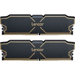     DDR5 32GB (2x16GB) 6000 MHz Thor Black Lexar (LD5U16G60C38LG-RGD)