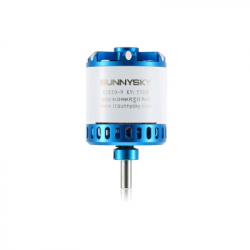    SunnySky X2820 V3 KV570 motor white+blue shell individual package (X2820-570KV)