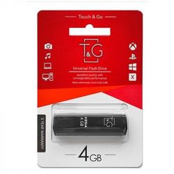 USB Flash Drive 4Gb T&G 121 Vega series Black (TG121-4GBBK)