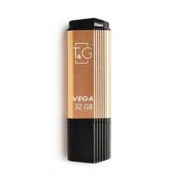 USB Flash Drive 32Gb T&G 121 Vega series Gold (TG121-32GBGD) -  2