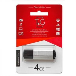 USB Flash Drive 4Gb T&G 121 Vega series Silver (TG121-4GBSL)