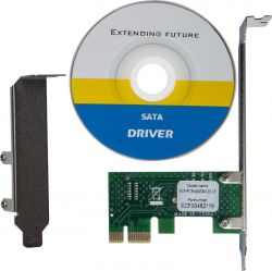   Frime (ECF-PCIEtoSATAIII003.LP) PCI-E-2SATAIII 2 . , ASM1061 -  4