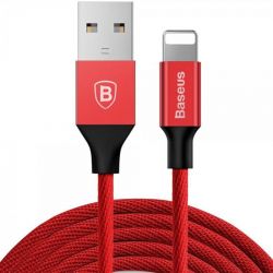  USB 2.0 Lightning - 1.2  Baseus Yiven Red<N>(W) CALYW-09