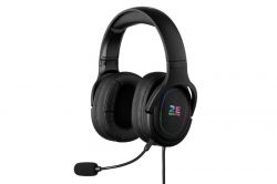  2E HG330 GAMING, Black, 2x3.5  + USB  , ,  50 , RGB , 32 , 2  (2E-HG330BK)