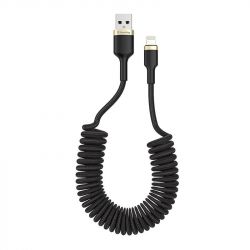  USB 2.0 Lightning Colorway Apple Lightning (spiral) 2.4 35-150  (CW-CBUL051-BK)