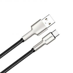  ColorWay USB-USB Type-C, head metal, 2.4, 1, Black (CW-CBUC046-BK) -  2