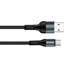  USB 2.0 Type-C - 1.0  Colorway (nylon) 2.4,  (CW-CBUC045-BK) -  5