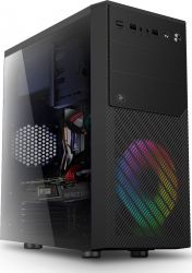  2E Basis, Black,  , Mini Tower,  Micro ATX / mini-ITX, 1x120 ARGB Fan, 191x358x361 , 2.3  (2E-RD850) -  1