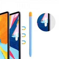  Goojodoq Matt 2 Golor TPU   Apple Pencil 2 Blue/Orange (1005002071193896BO) -  2