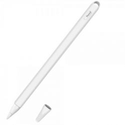  Goojodoq Hybrid Ear TPU   Apple Pencil 2 White (4001055094286W)