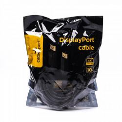  Cablexpert DisplayPort - DisplayPort V1.2 (M/M), 10 , Black (CC-DP2-10M) -  3