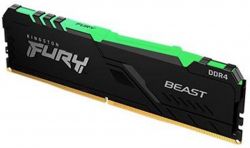  ` DDR4 8GB/3200 Kingston Fury Beast RGB (KF432C16BB12A/16) -  2