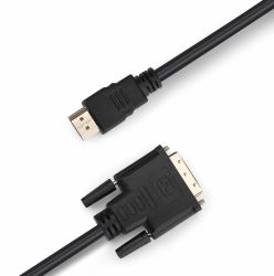  ProLogix (PR-HDMI-DVI-P-01-30-3m) Premium HDMI-DVI M/M Single Link, 18+1, V1.3, 3 -  3