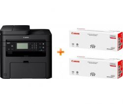  4 / Canon i-SENSYS MF237w c Wi-Fi (1418C161AA) + 2  Canon 737