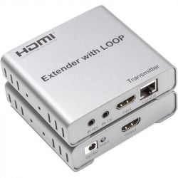  HDMI  PowerPlant HDMI 4K/30hz,  100,  CAT5E/6, loop-out (HDES12-LOOP) (CA912964)