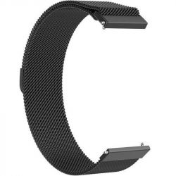  BeCover Milanese Style  Xiaomi Amazfit Bip (20mm) Lite/Bip S Lite/GTR 42mm/GTS/TicWatch S2/TicWatch E/GTS 3/GTS 2 mini Black (707679) -  2