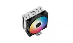   DeepCool AG400 BK ARGB (R-AG400-BKANMC-G-2), Intel: 1700/1200/1151/1150/1155, AMD: AM5/AM4, 12592150 , 4-pin -  3