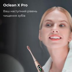    Oclean X Pro Digital Electric Toothbrush Champagne Gold (6970810552553) -  4