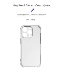 - Armorstandart Air Force  Apple iPhone 14 Pro Camera cover Transparent (ARM65248) -  2