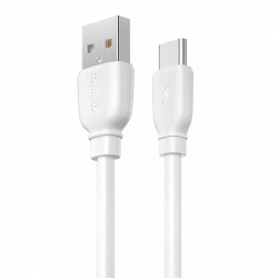  Remax Suji USB-USB Type-C, 1 White (RC-138a W)