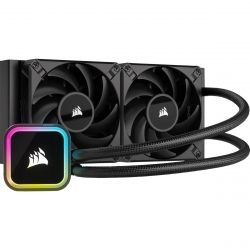    Corsair iCUE H100i Elite RGB Liquid CPU Cooler (CW-9060058-WW), Intel: 2066/2011/1700/1200/1151/1150/1155/1156/1366, AMD: AM5/AM4/TRX4/TR4, 27712027 