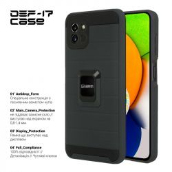 - Armorstandart DEF17  Samsung Galaxy A03 SM-A035 Black (ARM61350) -  2